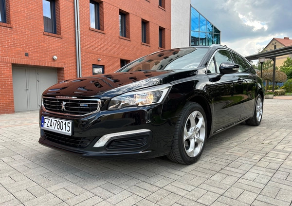 Peugeot 508 cena 37900 przebieg: 138000, rok produkcji 2015 z Żary małe 277